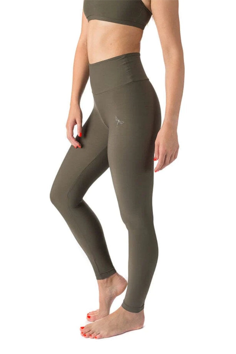 Dragonfly Adele Leggings - Khaki-Dragonfly-Pole Junkie