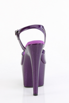Pleaser USA Adore-709GP 7inch Pleasers - Purple Glitter-Pleaser USA-Pole Junkie