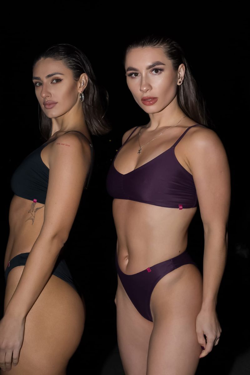 Pole Addict Muse Top - Plum-Pole Addict-Pole Junkie