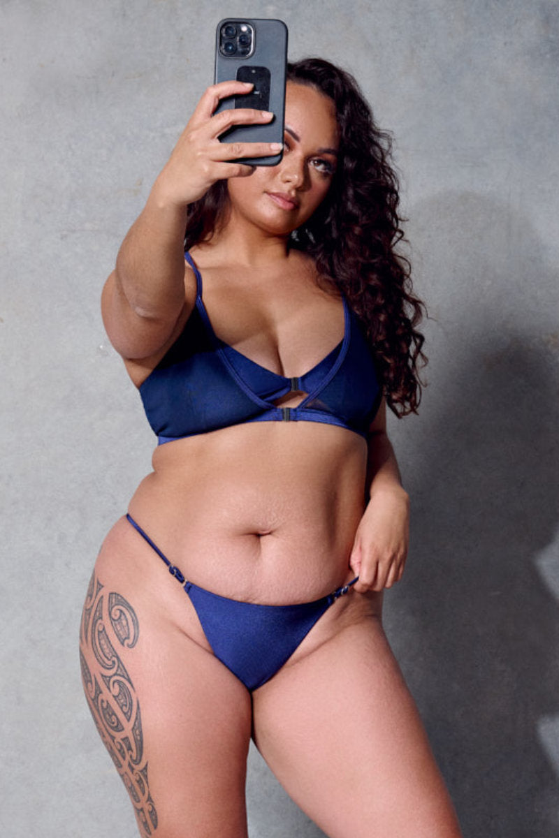 CXIX Classique Scrunch Bottoms - Navy-Creatures of XIX-Pole Junkie