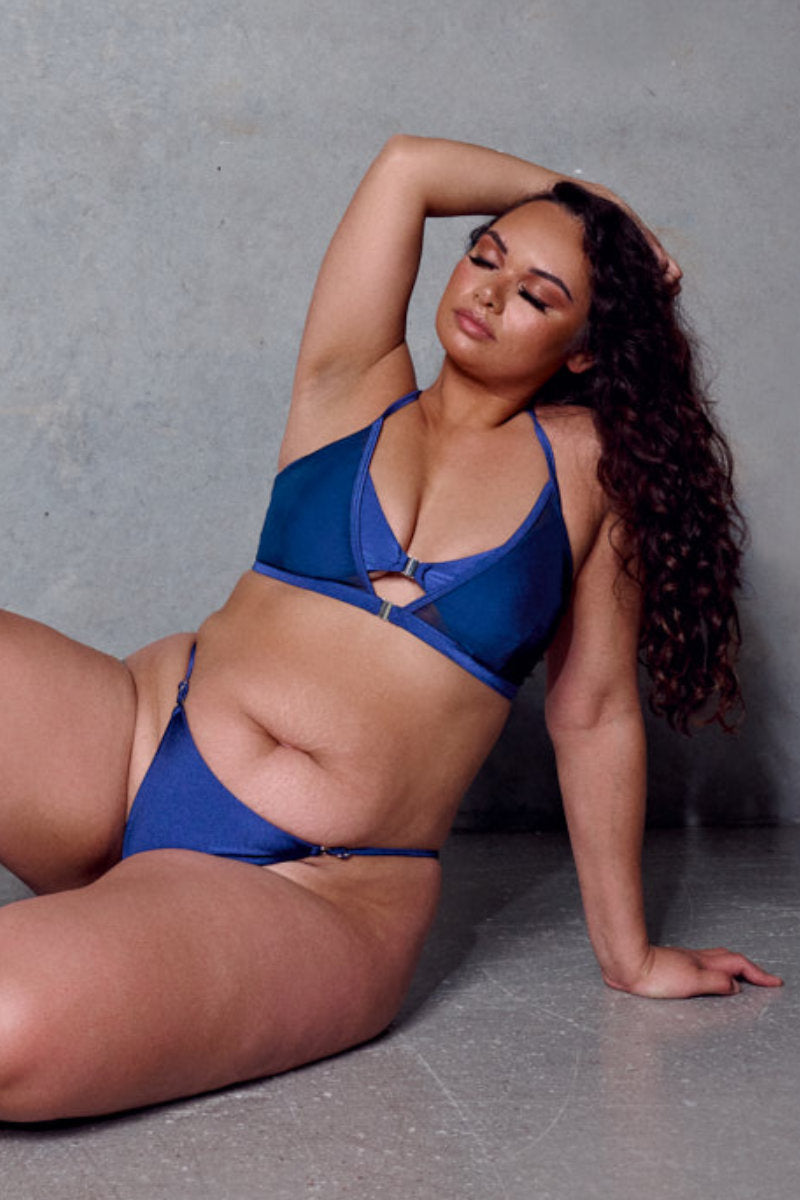 CXIX Classique Scrunch Bottoms - Navy-Creatures of XIX-Pole Junkie