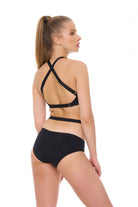 Bandurska Cosmic Top - Black Sequin-Bandurska-Pole Junkie