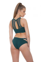 Bandurska Eclipse Bottoms - Green Sequin-Bandurska-Pole Junkie