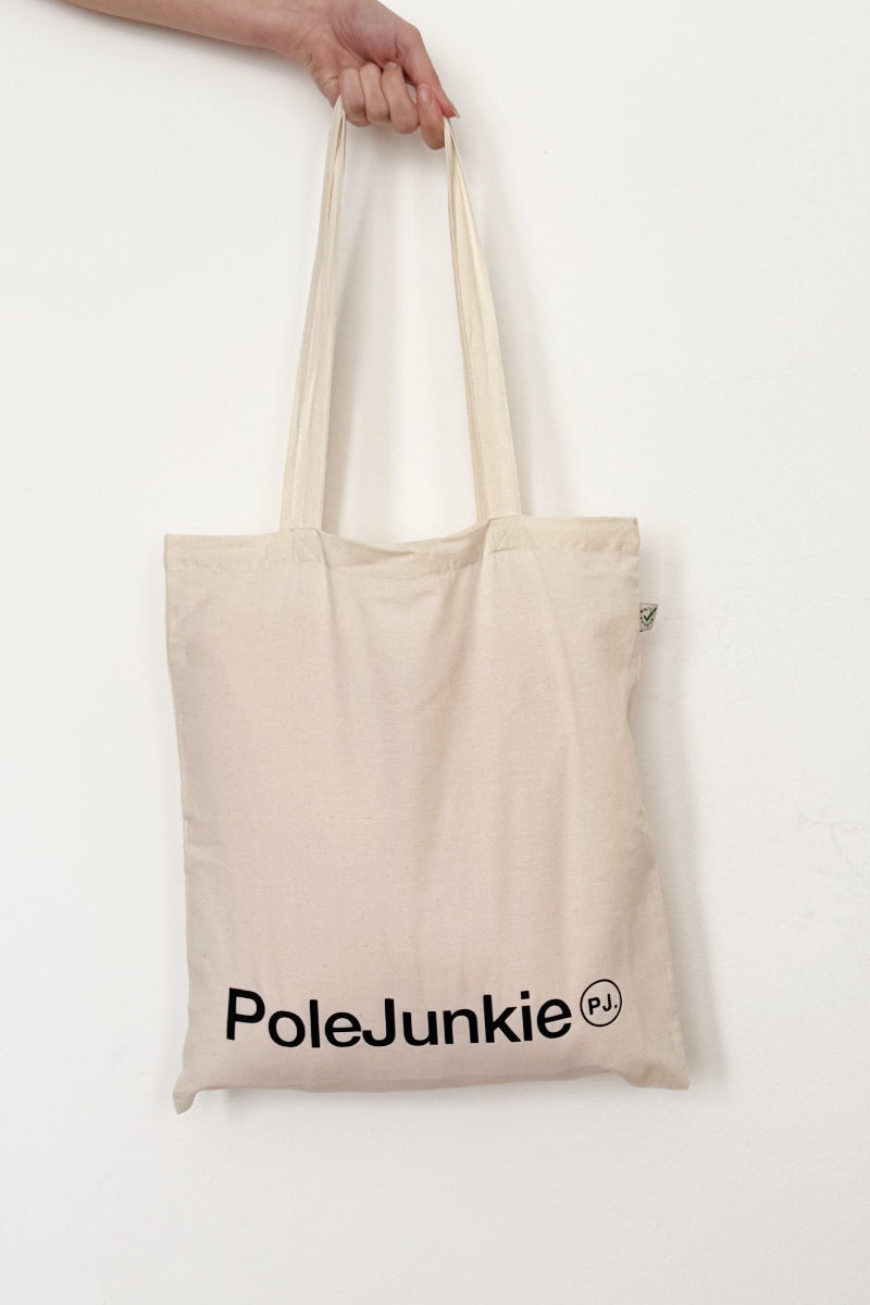 Pole Junkie Tote Bag - White