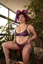 Rolling Tria Top - Valsa Sequin-Rolling-Pole Junkie