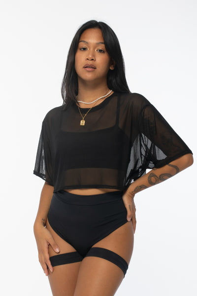 REV ACTIV Bomb Garter Shorts - Black – Pole Junkie