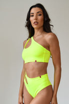 Pole Addict Mesmerised Bottom - Neon Yellow-Pole Addict-Pole Junkie