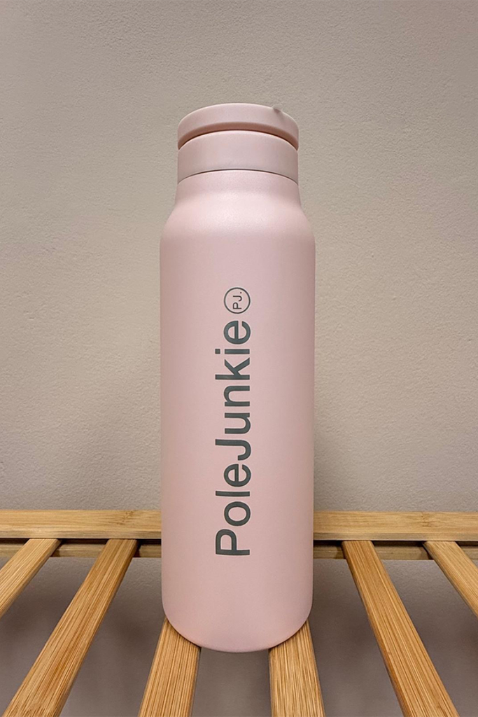Pole Junkie Magnetic Water Bottle - Pink