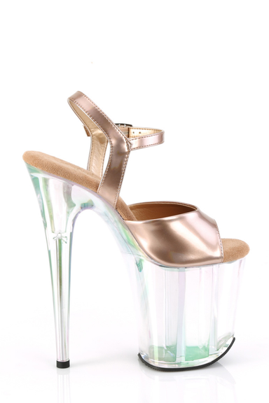 Gold 2024 pleaser heels
