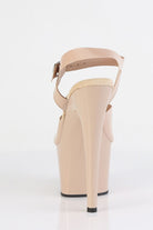 Pleaser USA Adore-708N 7inch Jelly-Like Pleasers - Beige-Pleaser USA-Pole Junkie