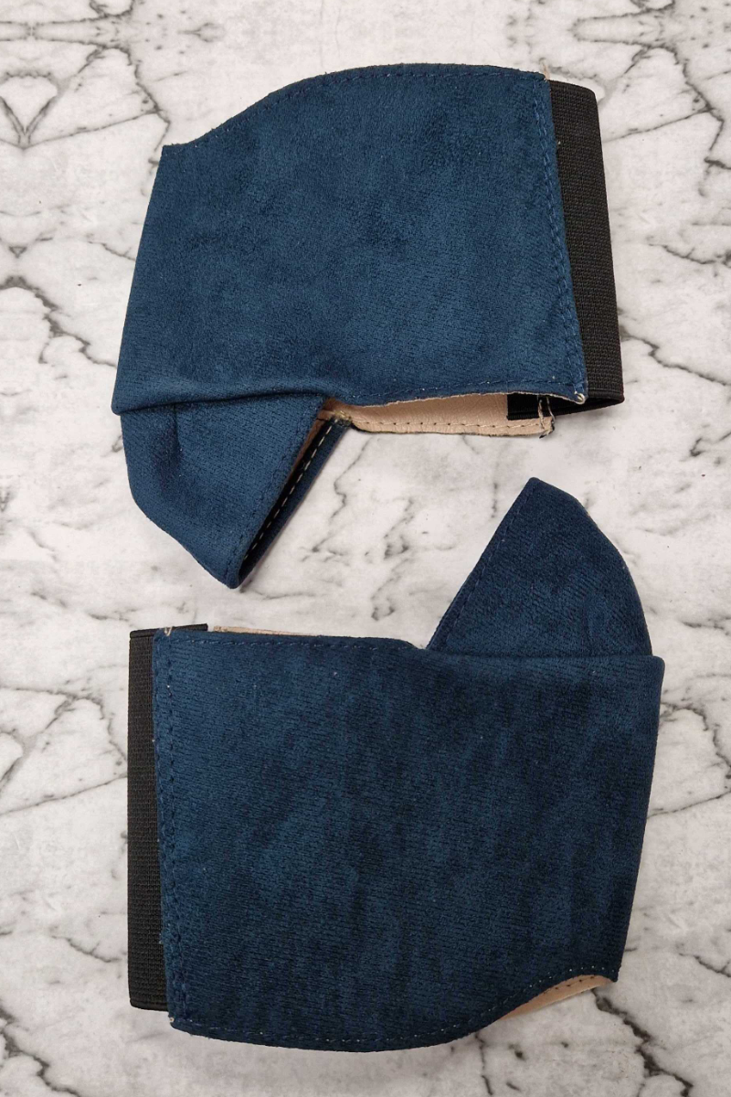 Hella Heels Classique 8Inch Boot Protector - Teal Faux Suede – Pole Junkie