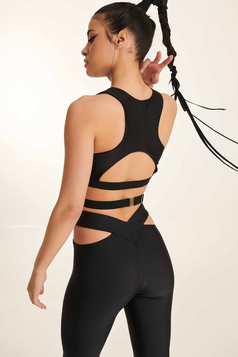 Paradise Chick Iconic Leggings - Black-Paradise Chick-Pole Junkie