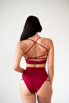 Pole Addict Not So Grr Shorts - Wine-Pole Addict-Pole Junkie