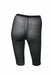 Hamade Activewear Mesh High Waisted Cycling Shorts Chaps - Black-Hamade Activewear-Pole Junkie