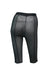 Hamade Activewear Mesh High Waisted Cycling Shorts - Black-Hamade Activewear-Pole Junkie