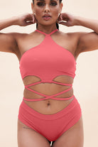 Lunalae Nessa Top - Recycled Watermelon-Lunalae-Pole Junkie