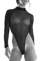 Rolling Cindy Bodysuit - Black-Rolling-Pole Junkie