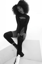 Rolling Lara Tulle Sleeves - Black-Rolling-Pole Junkie