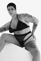 Rolling Linger Bottoms - Black-Rolling-Pole Junkie