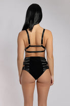 CXIX Aphrodite High Waist Bottoms - Black-Creatures of XIX-Pole Junkie