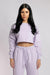 CXIX Oversized Cropped Jumper - Lilac-Creatures of XIX-Pole Junkie
