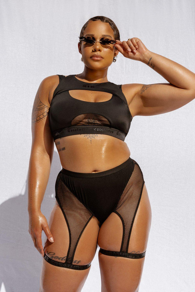 CXIX BootyShake Bottoms - Black-Creatures of XIX-Pole Junkie