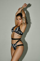 CXIX Buckle Up Triangle Top - Dragon-Creatures of XIX-Pole Junkie