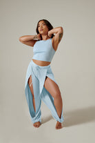 CXIX Make Moves Pants - Powder Blue-Creatures of XIX-Pole Junkie