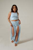 CXIX Make Moves Pants - Powder Blue-Creatures of XIX-Pole Junkie