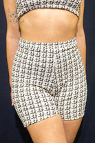 Rolling Alpha Biker Shorts - Tweed-Rolling-Pole Junkie