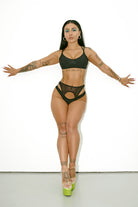 CXIX Classique Triangle Bralette - Black-Creatures of XIX-Pole Junkie