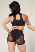 CXIX Dollhaus Sports Bra - Black-Creatures of XIX-Pole Junkie