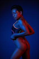 Rolling Vertigo Bodysuit - Neon-Rolling-Pole Junkie