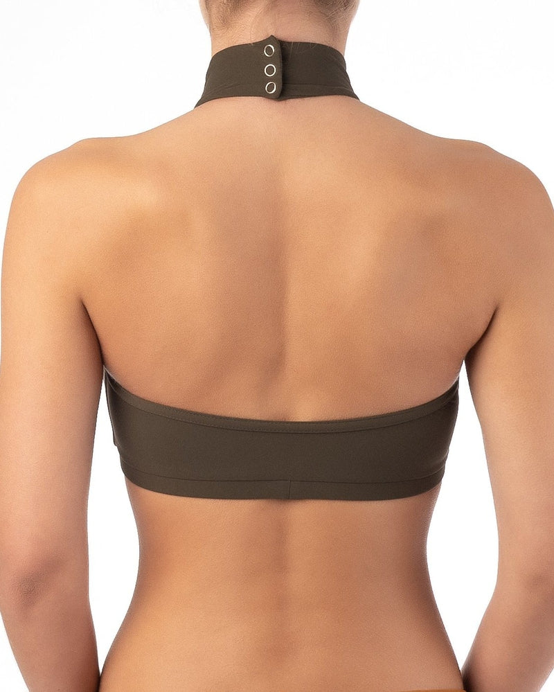 Dragonfly Lisette Top - Khaki-Dragonfly-Pole Junkie