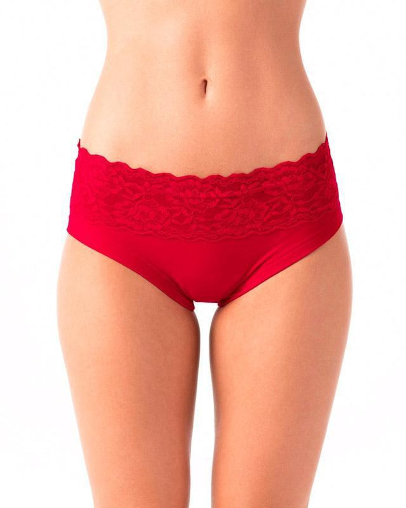 Dragonfly Mia Shorts - Lace Red-Dragonfly-Pole Junkie