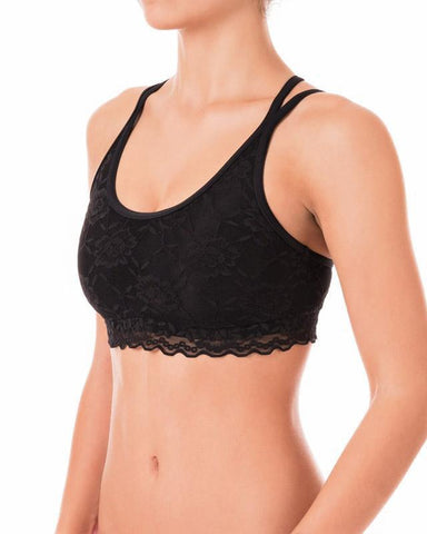 Dragonfly Nicole Top - Lace Black-Dragonfly-Pole Junkie