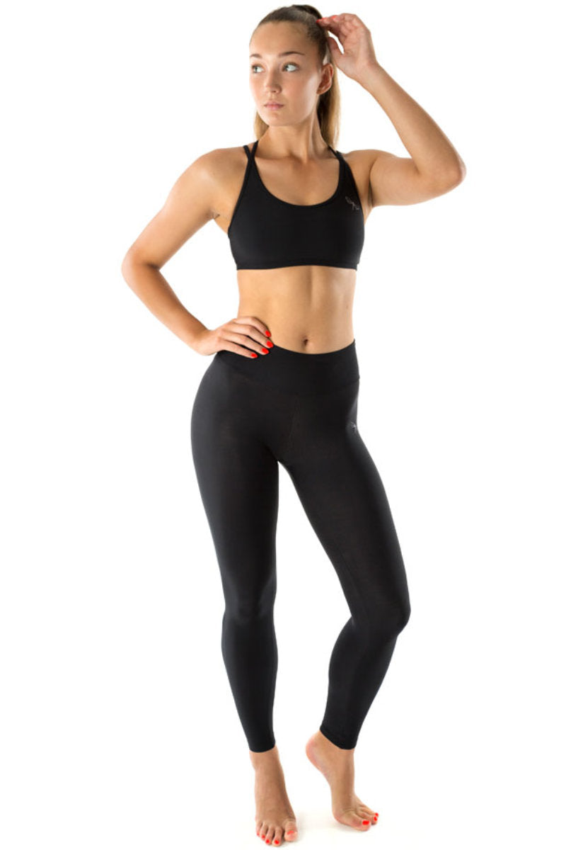 Dragonfly Adrianna Leggings - Black-Dragonfly-Pole Junkie