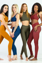 Dragonfly Adrianna Leggings - Petrol-Dragonfly-Pole Junkie