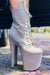 Hella Heels BabyDoll 8inch Boots - Light Grey-Hella Heels-Pole Junkie