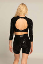 Paradise Chick Superhero Ultra Grip Biker Shorts - Black Leopard-Paradise Chick-Pole Junkie