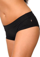 Cleo the Hurricane Essential Hot Pants - Black-Cleo the Hurricane-Pole Junkie