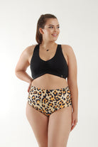 Pole Addict High Waisted Shorts - Sunrise Leopard-Pole Addict-Pole Junkie