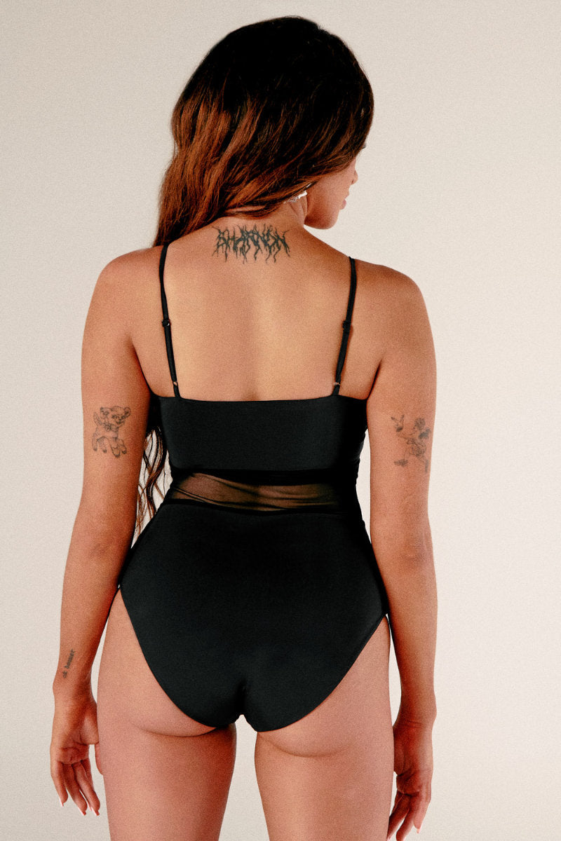 CXIX Baddies Bodysuit - Onyx-Creatures of XIX-Pole Junkie