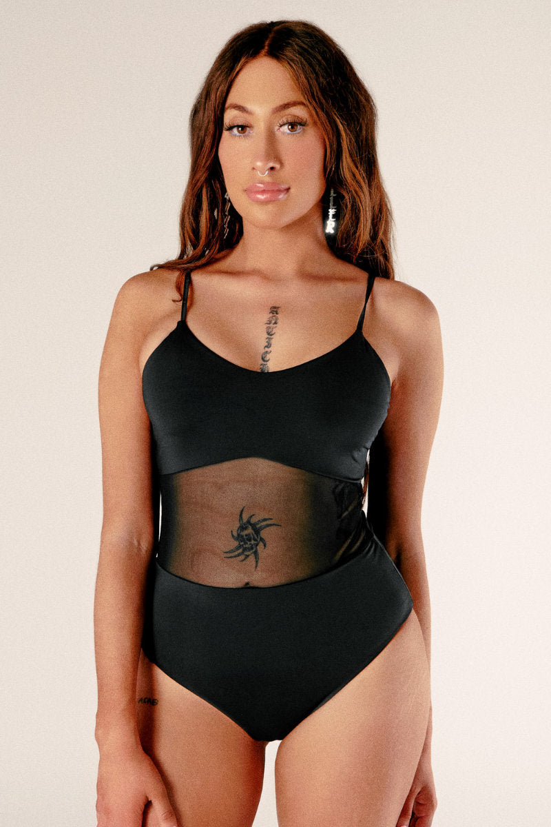 CXIX Baddies Bodysuit - Onyx-Creatures of XIX-Pole Junkie