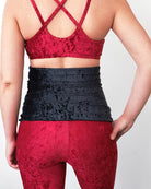 Dragonfly Back Warmer - Velvet Black-Dragonfly-Pole Junkie