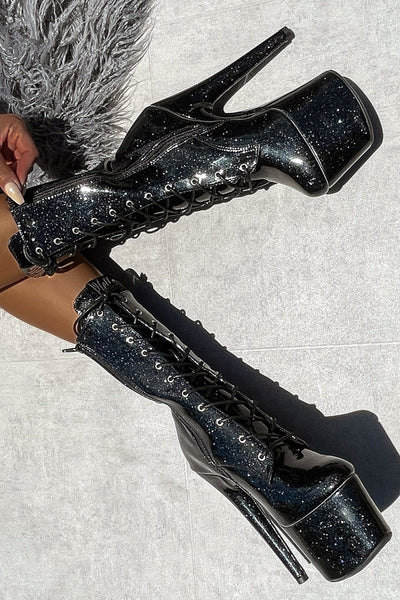 Blacksincityglitter7inchpoleda
