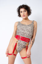 Rolling Halo Harness - Red-Rolling-Pole Junkie