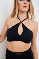 Lunalae Sage Top - Recycled Black-Lunalae-Pole Junkie