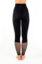 Dragonfly Barbara Leggings - Black Mesh-Dragonfly-Pole Junkie