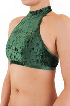 Dragonfly Lisette Top - Velvet Emerald-Dragonfly-Pole Junkie